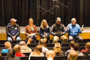 Winona County high school students participate in a climate change forum